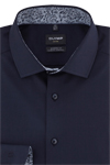 Produktbild fr 'OLYMP Luxor 24/Seven modern fit Hemd Langarm New Kent Kragen Stretch nachtblau'