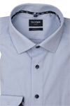 Produktbild fr 'OLYMP Luxor modern fit Hemd Langarm New Kent Kragen hellblau'