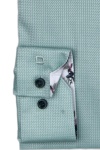 Produktbild fr 'OLYMP No. Six super slim Hemd extra langer Arm New Kent Kragen Struktur grn'