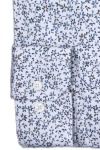 Produktbild fr 'OLYMP No. Six 24/Seven super slim Hemd extra langer Arm Blumenmuster wei'