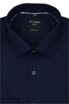 Produktbild fr 'OLYMP No. Six super slim Hemd Langarm New Kent Kragen navy'