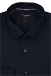 Produktbild fr 'OLYMP No. Six super slim Hemd Langarm New Kent Kragen schwarz'