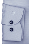 Produktbild f�r 'OLYMP Level Five body fit Hemd extra langer Arm New Kent Kragen Fil a Fil blau'