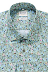 Produktbild f�r 'OLYMP Level Five body fit Hemd extra langer Arm New Kent Kragen Blumenmuster gr�n'