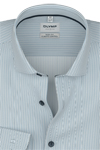 Produktbild f�r 'OLYMP Level Five 24/Seven body fit Hemd Langarm New Kent Kragen Streifen blau'