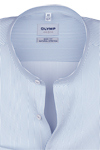 Produktbild f�r 'OLYMP Level Five body fit Hemd Langarm Stehkragen Streifen blau'