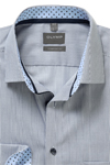 Produktbild f�r 'OLYMP Luxor comfort fit Hemd extra langer Arm New Kent Kragen dunkelblau'