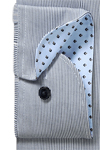 Produktbild f�r 'OLYMP Luxor comfort fit Hemd extra langer Arm New Kent Kragen dunkelblau'