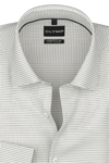 Produktbild f�r 'OLYMP Luxor comfort fit big Hemd Langarm New Kent Kragen Muster braun'