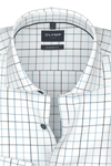 Produktbild f�r 'OLYMP Luxor modern fit Hemd Langarm Haifischkragen Twill Karo blau'