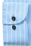 Produktbild f�r 'OLYMP Luxor modern fit Hemd Langarm Haifischkragen Streifen blau'