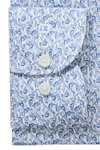Produktbild f�r 'OLYMP Luxor modern fit Hemd extra langer Arm New Kent Kragen Muster hellblau'