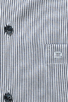 Produktbild f�r 'OLYMP Luxor modern fit Hemd Langarm New Kent Kragen Streifen dunkelblau'
