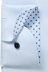 Produktbild f�r 'OLYMP Luxor modern fit Hemd extra kurzer Arm New Kent Kragen Streifen hellblau'