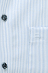 Produktbild f�r 'OLYMP Luxor modern fit Hemd extra kurzer Arm New Kent Kragen Streifen hellblau'