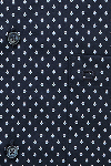 Produktbild f�r 'OLYMP Luxor modern fit Hemd Langarm New Kent Kragen Muster dunkelblau'