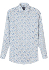 Produktbild f�r 'OLYMP Luxor modern fit Hemd extra kurzer Arm New Kent Kragen Blumenmuster wei�'