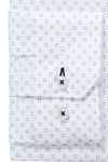 Produktbild f�r 'OLYMP No. Six super slim Hemd Langarm New Kent Kragen Muster wei�'