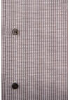 Produktbild fr 'OLYMP Level Five 24/Seven body fit Hemd extra langer Arm Haifischkragen Jersey Muster braun'