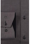 Produktbild fr 'OLYMP Luxor 24/Seven modern fit Hemd Langarm Haifischkragen Muster dunkelgrn'