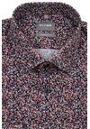 Produktbild fr 'OLYMP Luxor comfort fit Hemd Langarm New Kent Kragen Muster lila'