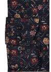 Produktbild fr 'OLYMP Luxor modern fit Hemd extra kurzer Arm New Kent Kragen Blumenmuster blau'