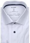 Produktbild fr 'OLYMP Luxor 24/Seven modern fit Hemd Langarm Struktur wei'