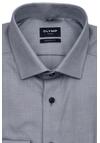 Produktbild fr 'OLYMP Luxor modern fit Hemd Langarm New Kent Kragen Struktur grau'