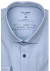 Produktbild fr 'OLYMP No. Six 24/Seven super slim Hemd Langarm Haifischkragen Twill hellblau'