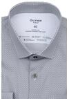 Produktbild fr 'OLYMP No. Six 24/Seven super slim extra langer Arm New Kent Kragen Muster wei'