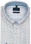 Produktbild fr 'OLYMP Casual regular fit Hemd Langarm Button Down Kragen Muster wei'