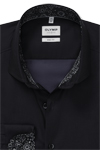 Produktbild f�r 'OLYMP Level Five body fit Hemd extra langer Arm Haifischkragen Stretch schwarz'