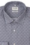 Produktbild f�r 'OLYMP Level Five body fit Hemd extra langer Arm New Kent Kragen Muster wei�'