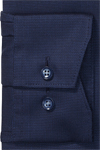 Produktbild f�r 'OLYMP Luxor comfort fit Hemd Langarm New Kent Kragen Muster blau'