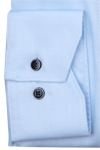 Produktbild f�r 'OLYMP Luxor comfort fit big Hemd Langarm New Kent Kragen Rautenstruktur hellblau'