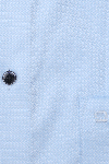 Produktbild f�r 'OLYMP Luxor comfort fit big Hemd Langarm New Kent Kragen Rautenstruktur hellblau'