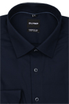 Produktbild f�r 'OLYMP Luxor comfort fit big Hemd Langarm New Kent Kragen Rautenstruktur nachtblau'