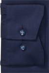 Produktbild f�r 'OLYMP Luxor modern fit Hemd Langarm New Kent Kragen Muster blau'