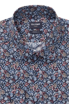 Produktbild f�r 'OLYMP Luxor modern fit Hemd Langarm New Kent Kragen Blumenmuster blau'