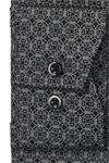 Produktbild f�r 'OLYMP Luxor modern fit Hemd extra langer Arm Haifischkragen Satin Muster schwarz'