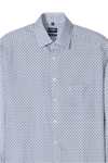 Produktbild f�r 'OLYMP Luxor modern fit Hemd extra langer Arm New Kent Kragen Muster wei�'
