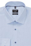 Produktbild f�r 'OLYMP No. Six super slim Hemd extra langer Arm New Kent Kragen Muster wei�'