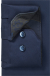 Produktbild f�r 'OLYMP No. Six super slim Hemd extra langer Arm New Kent Kragen Faux nachtblau'