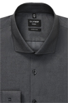 Produktbild f�r 'OLYMP No. Six super slim Hemd extra langer Arm Haifischkragen Muster schwarz'