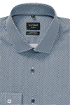 Produktbild f�r 'OLYMP No. Six 24/Seven super slim Hemd extra langer Arm New Kent Kragen Muster wei�'