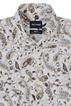 Produktbild f�r 'OLYMP Level Five body fit Hemd extra langer Arm New Kent Kragen Muster braun'