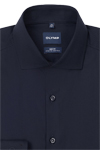 Produktbild f�r 'OLYMP Level Five body fit Hemd Langarm New Kent Kragen Satinstreifen blau'