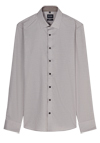 Produktbild f�r 'OLYMP Level Five body fit Hemd Langarm New Kent Kragen Muster braun'