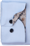 Produktbild f�r 'OLYMP Luxor comfort fit Hemd extra langer Arm New Kent Kragen Popeline hellblau'