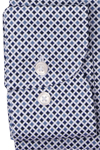 Produktbild f�r 'OLYMP Luxor comfort fit Hemd extra langer Arm New Kent Kragen Muster blau'